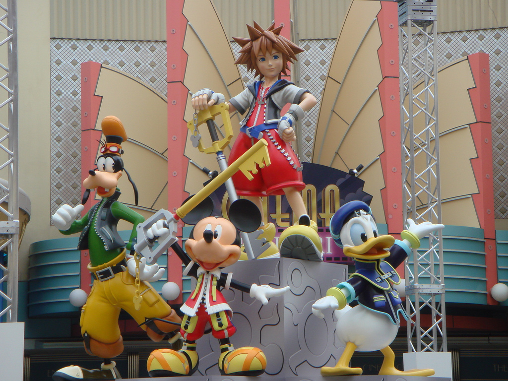 does disney own kingdom hearts characters does disney own kingdom hearts characters