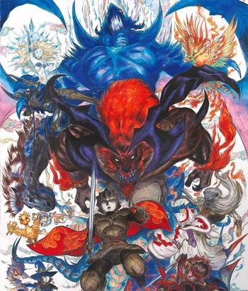 Artwork Final Fantasy Explorers