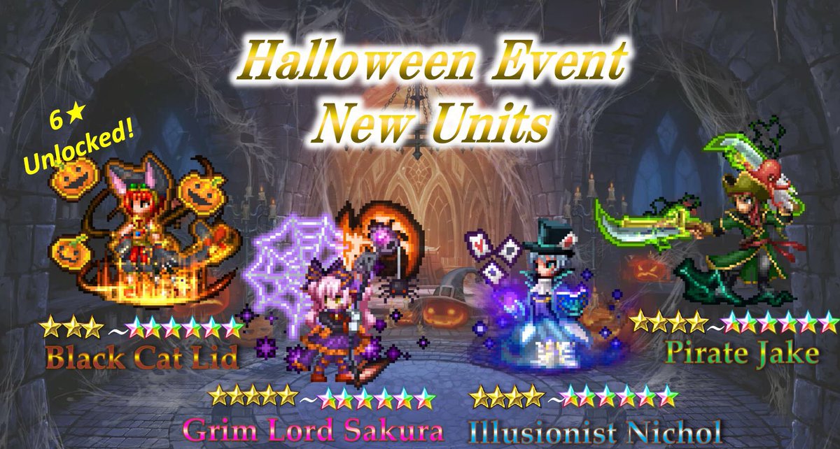 Final Fantasy Brave Exvius - Halloween
