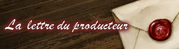 Lettre du producteur