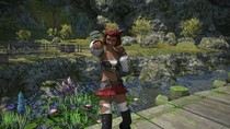 Miqo'te femme de la tribu du soleil