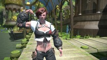 Roegadyn femme du clan du feu