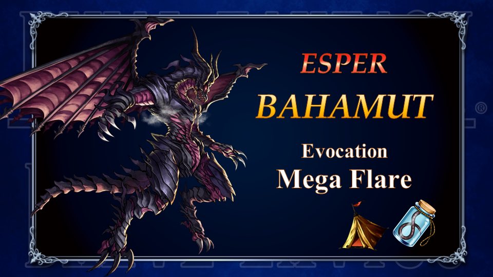 Final Fantasy Brave Exvius - Bahamut