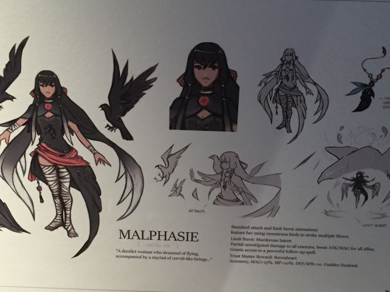 Final Fantasy Brave Exvius - Malphasie