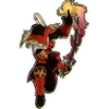 Icône mage rouge